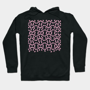 Breast Cancer Awareness Pink Ribbon Hope Pattern Hoodie